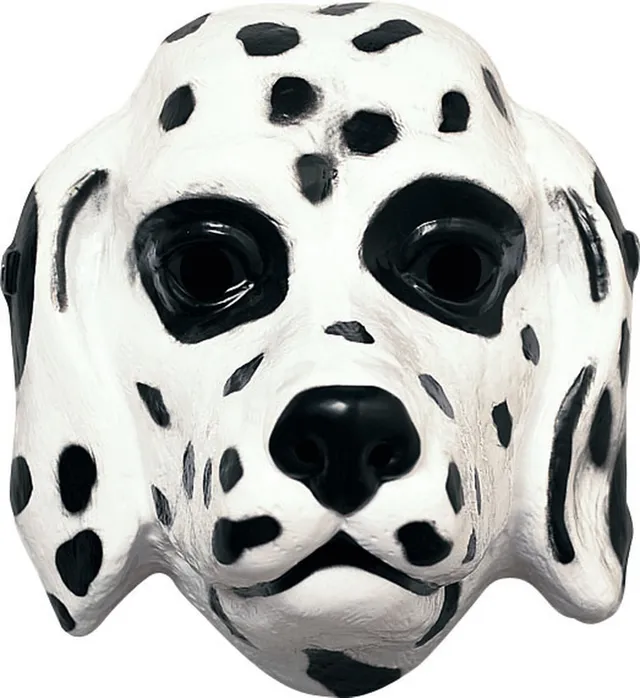 rubies-masques-hund-maske-dalmatiner-pvc-tiermaske image 1