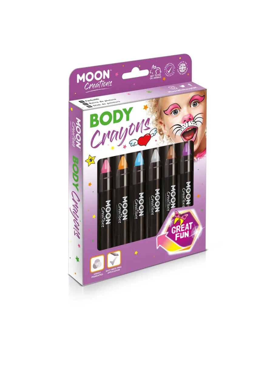 smiffys-makeup-fx-moon-body-crayons-schminke-set-6-farben image 1