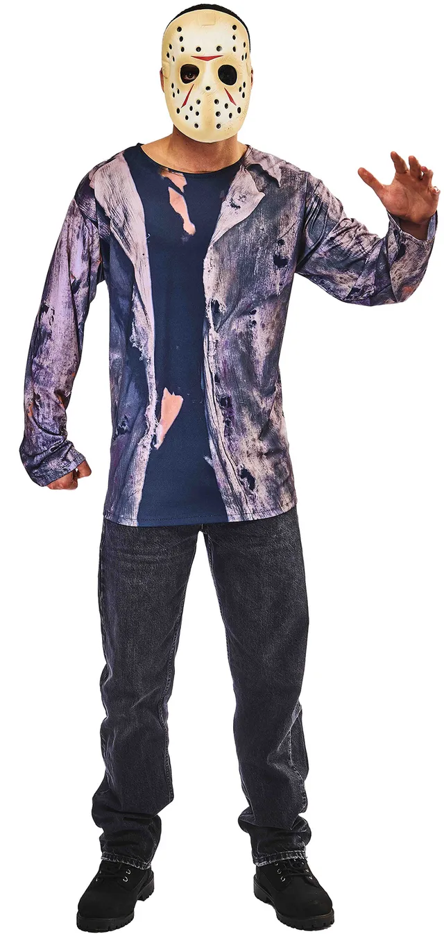 rubies-jason-m-horror-kost-m-einsteiger-halloween-herren image 1