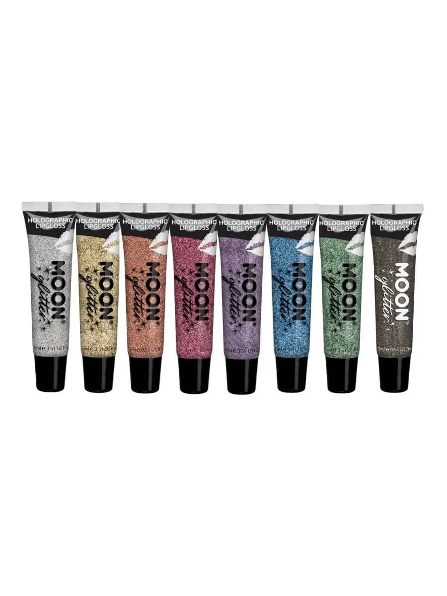 smiffys-moon-glitter-lipgloss-schwarz-holographic-glitzer-15ml image 1