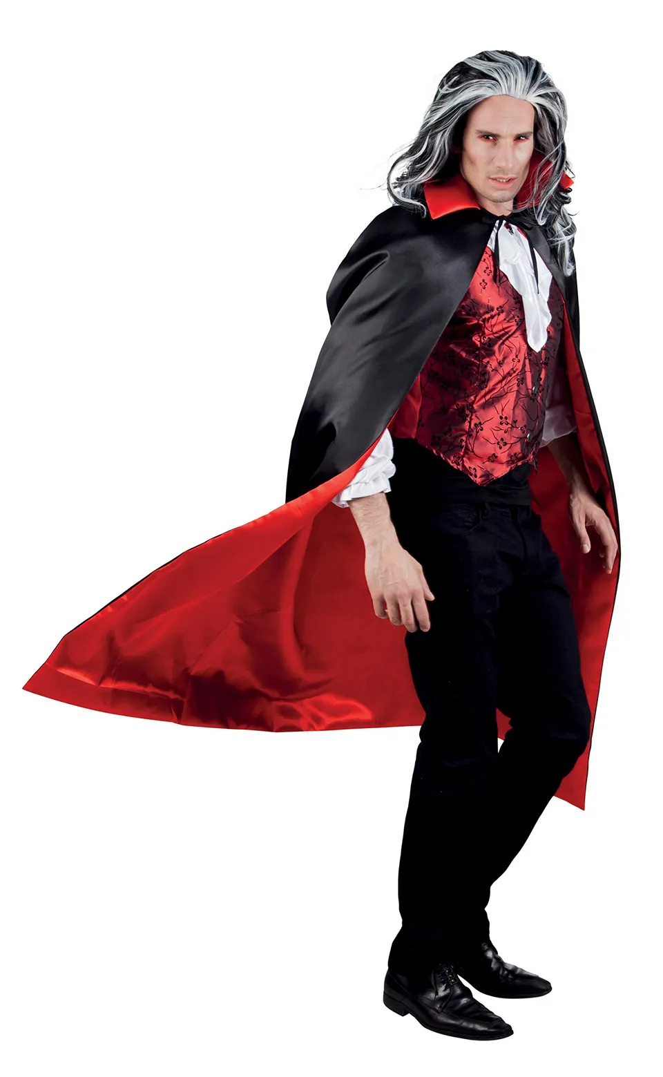 boland-halloween-96935-vampir-umhang-150-cm-schwarz-rot image 1