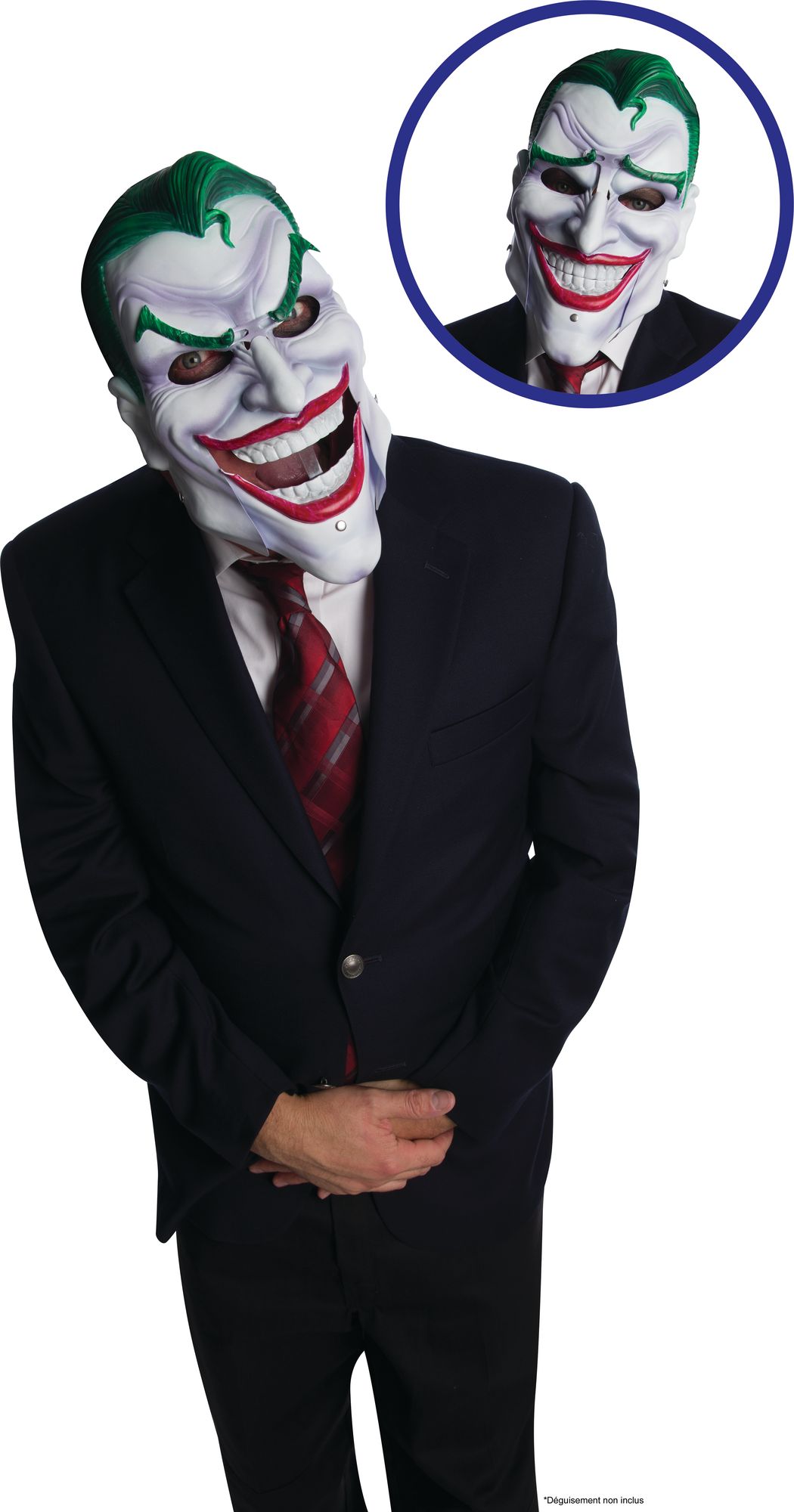 rubies-joker-comics-maske-erwachsene-beweglich-pvc image 1
