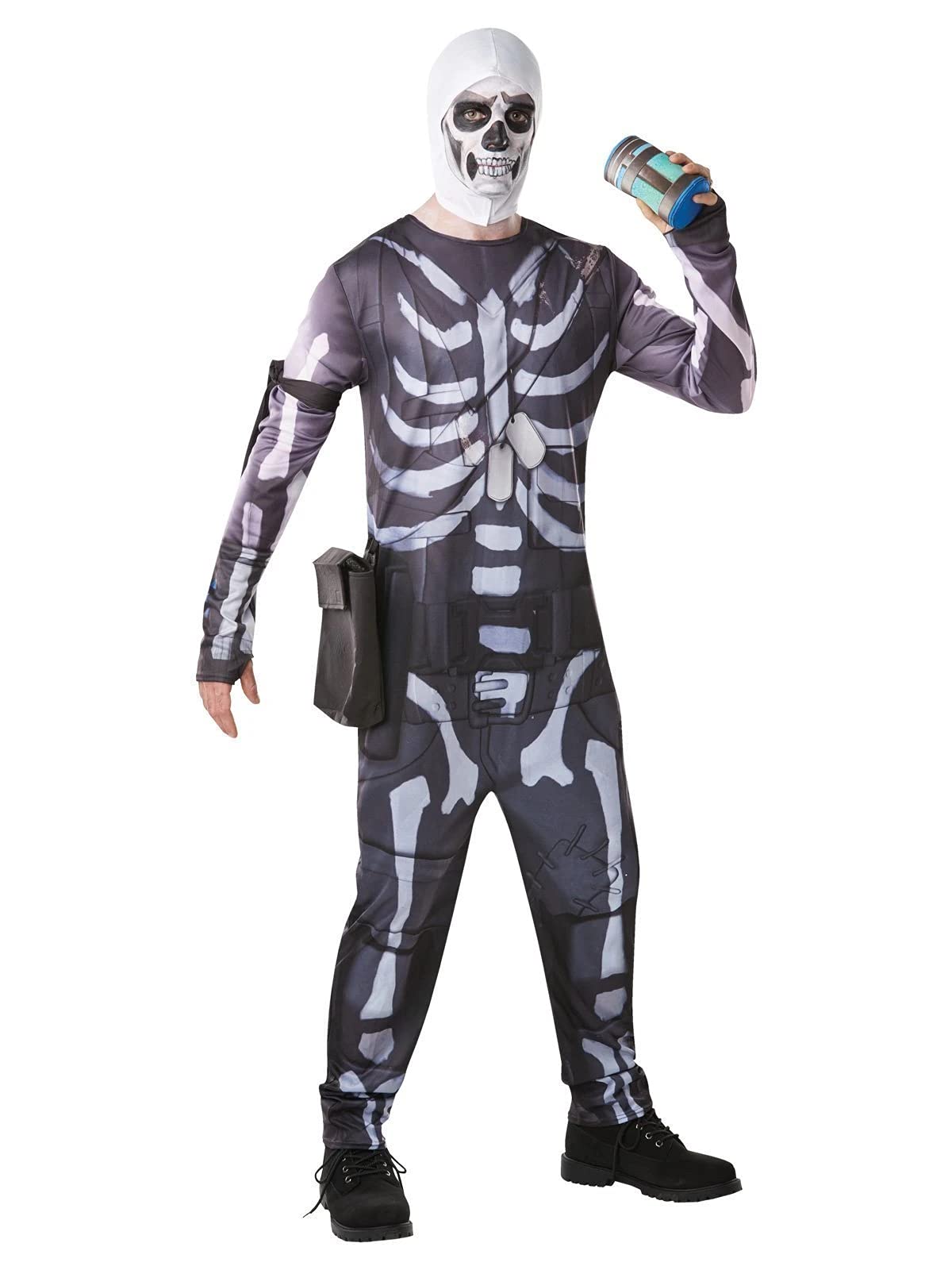rubie-s-deluxe-fortnite-skull-trooper-kost-m-gr-l-unisex image 3