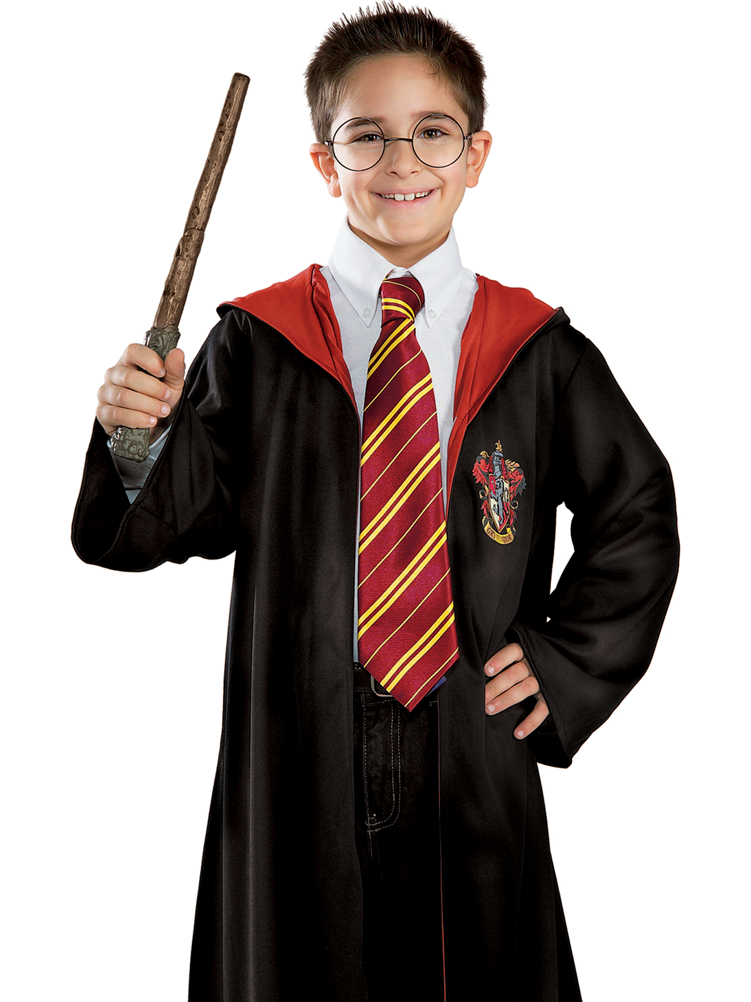rubies-harry-potter-gryffindor-krawatte-rot-gold-satin image 1