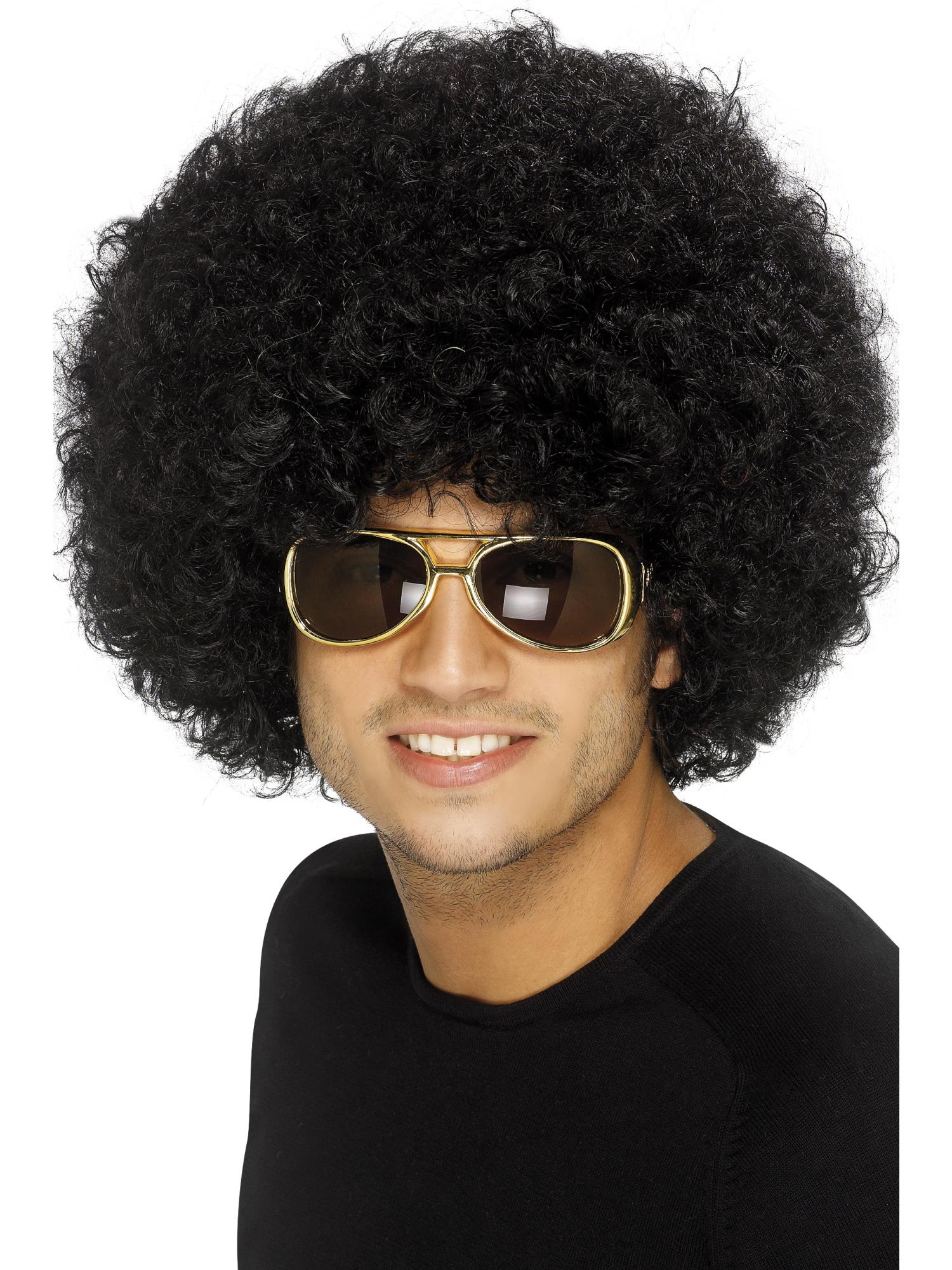smiffys-fever-afro-per-cke-70er-schwarz-fasching image 2
