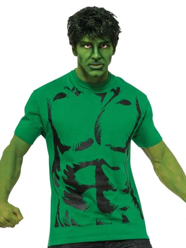 rubie-s-deluxe-hulk-kost-m-gr-n-schwarz-l-superheld image 7