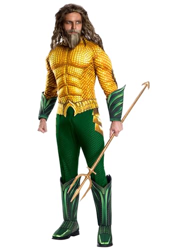rubie-s-deluxe-aquaman-kost-m-std-erwachsene-gold-gr-n image 7