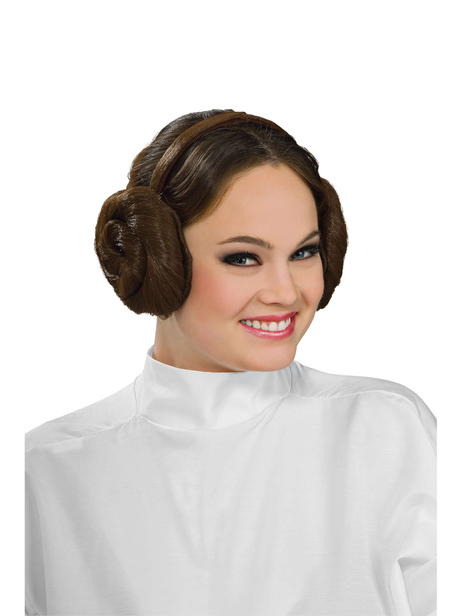 rubies-prinzessin-leia-haarreif-braune-haarknoten-ohrw-rmer image 1