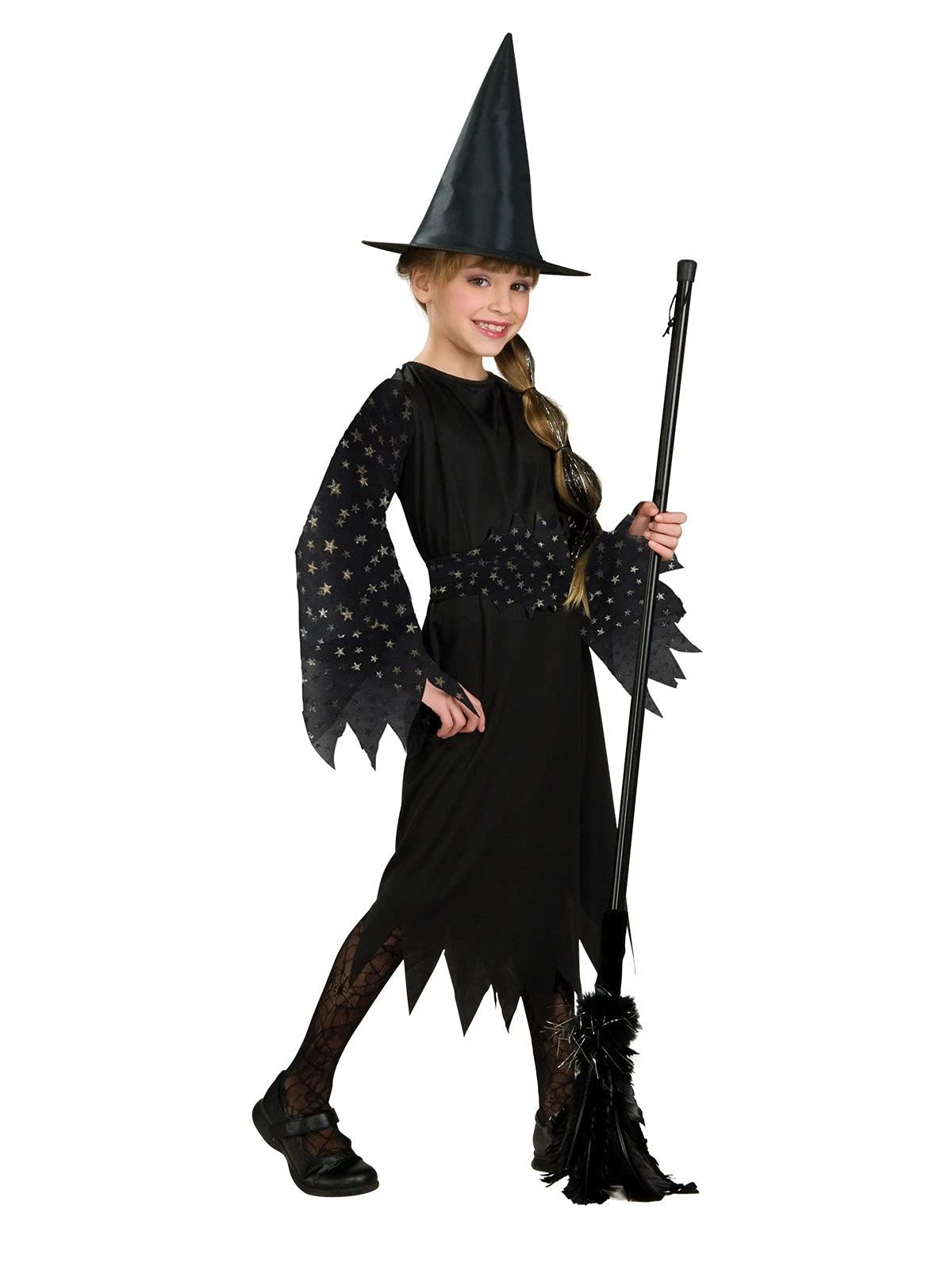 rubie-s-deluxe-hexenkost-m-kinder-medium-spinnennetz image 1