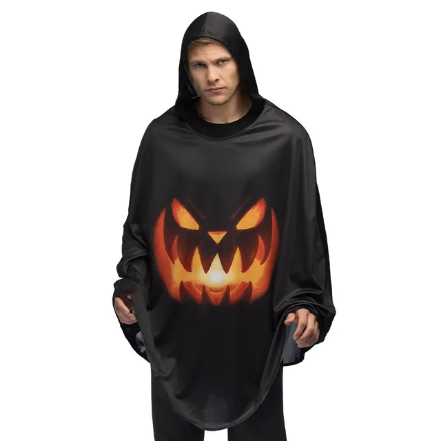 boland-halloween-poncho-pumpkin-k-rbis-umhang-orange-einheitsgr-e image 1