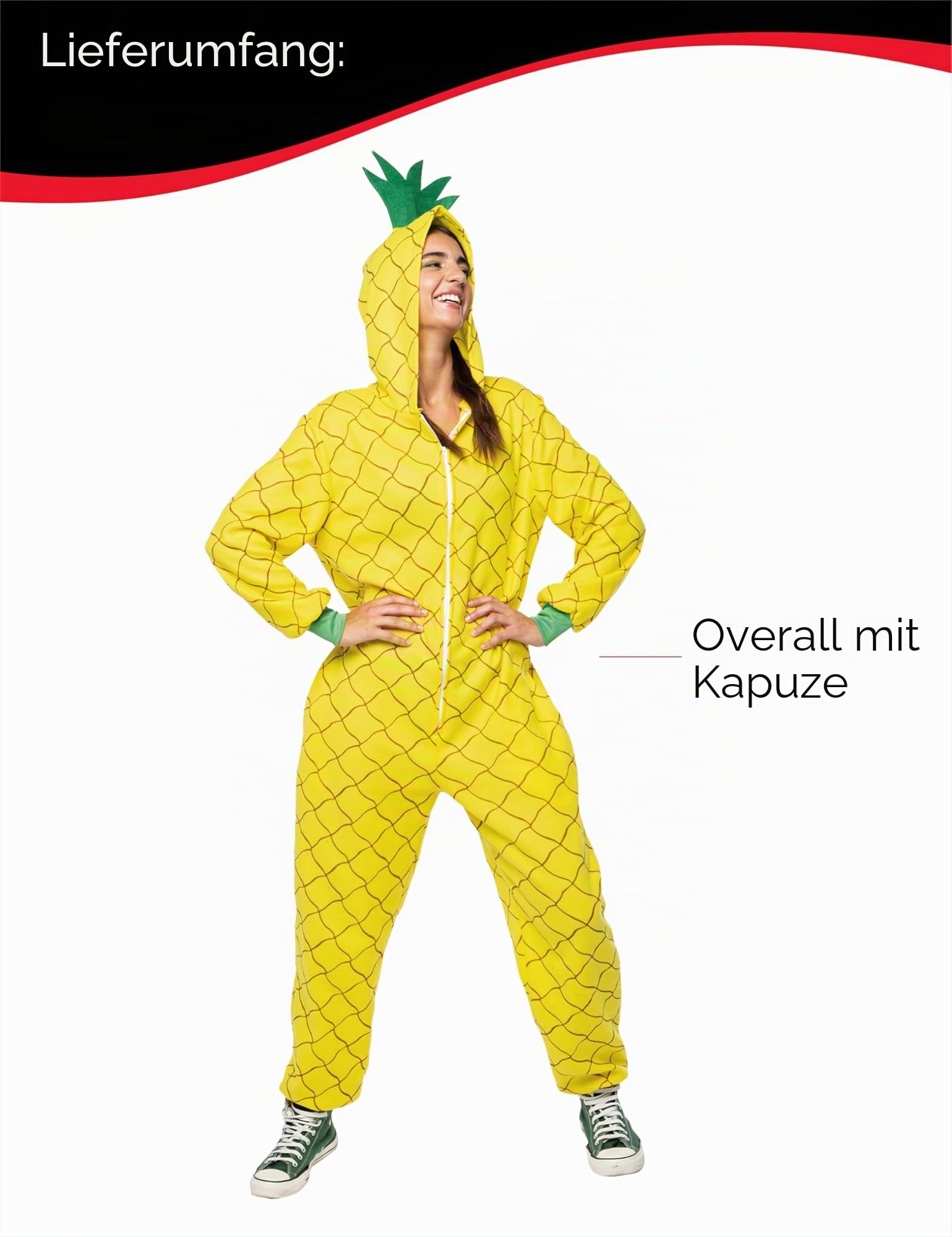 rubie-s-ananas-kost-m-erwachsene-einheitsgr-e-jumpsuit image 3