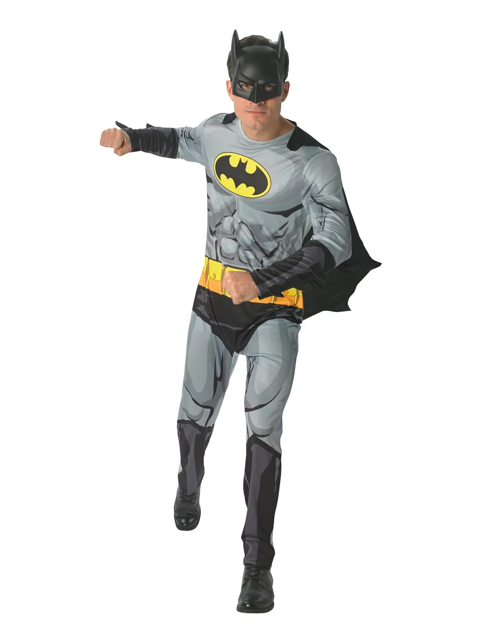 rubie-s-deluxe-dc-batman-herren-kost-m-comic image 1