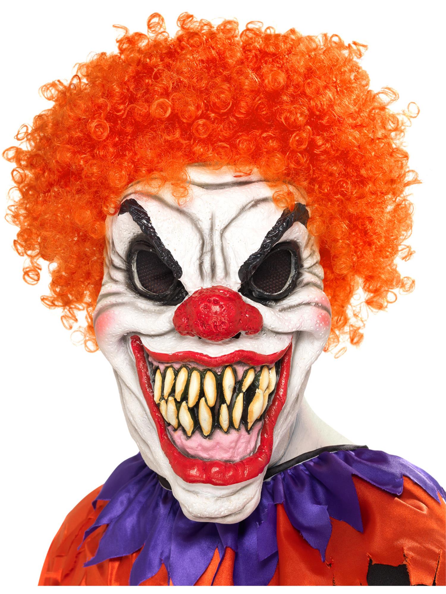 smiffys-fever-horror-clown-maske-latex image 1