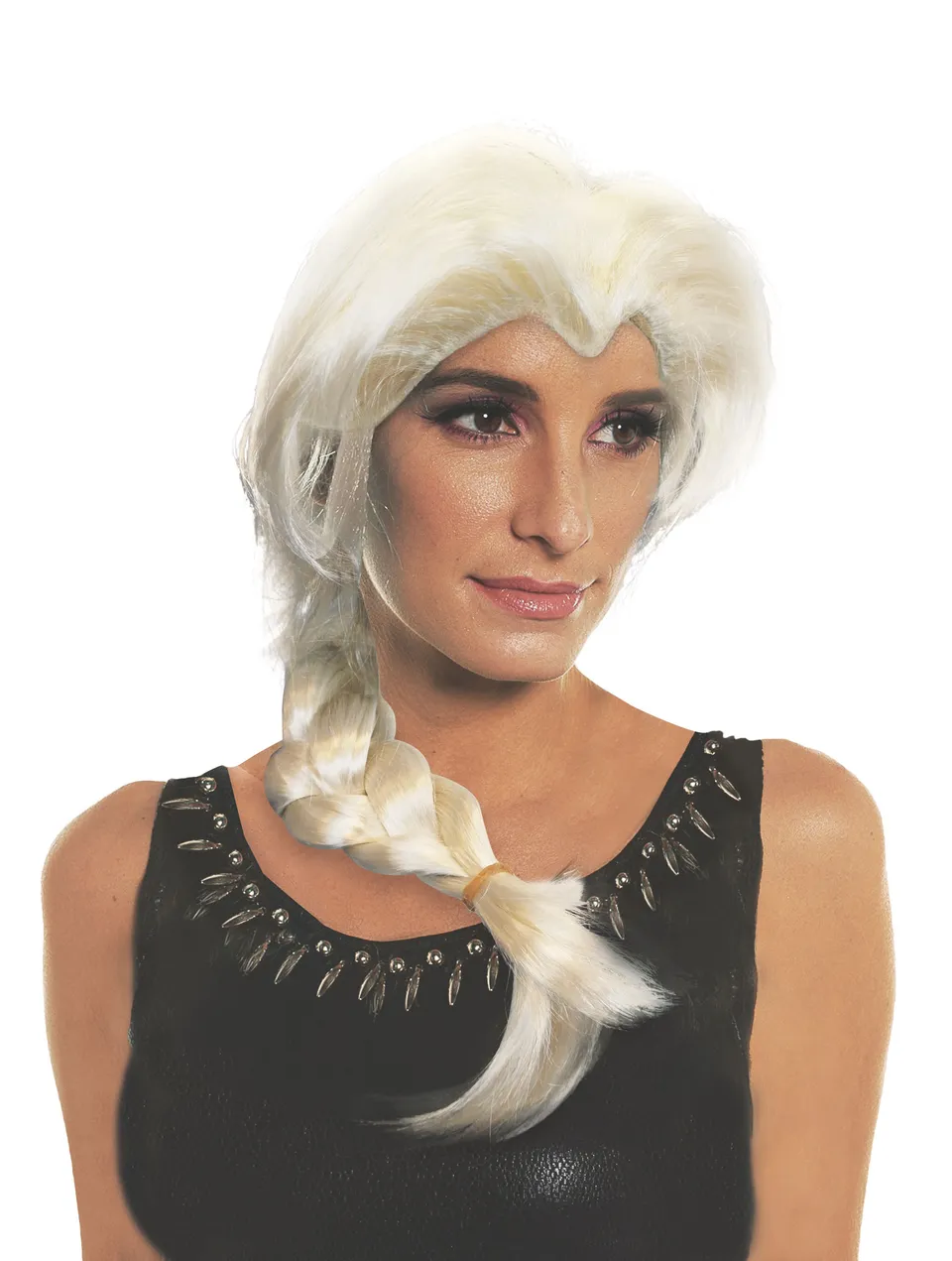 rubies-per-cke-blond-mit-zopf-damen-langhaar-fasching image 1