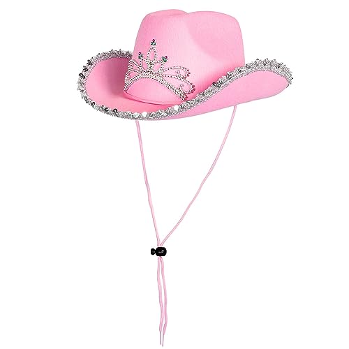 boland-04104-kinderhut-glimmer-rosa-cowgirl-hut-m-dchen image 7