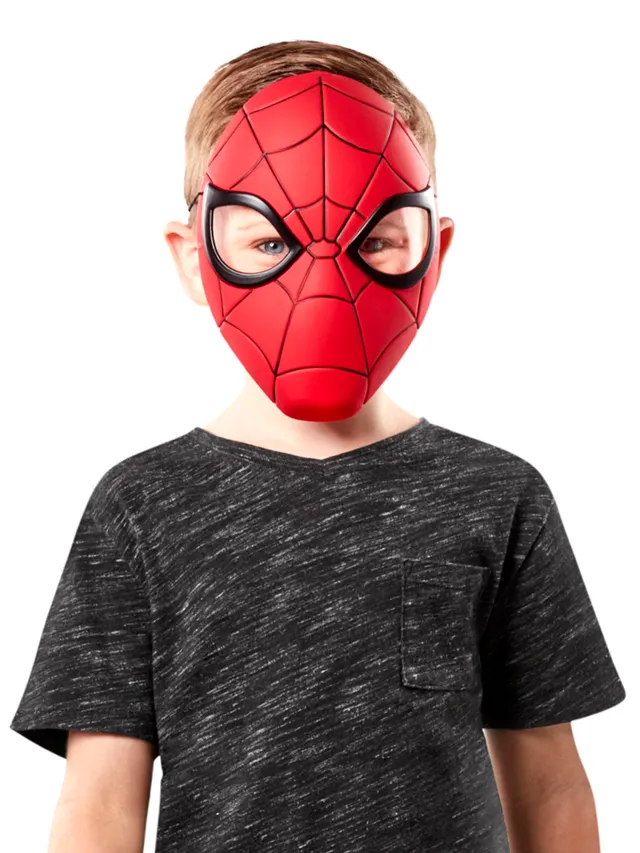 rubies-spider-man-shallow-maske-plastik-rot image 1