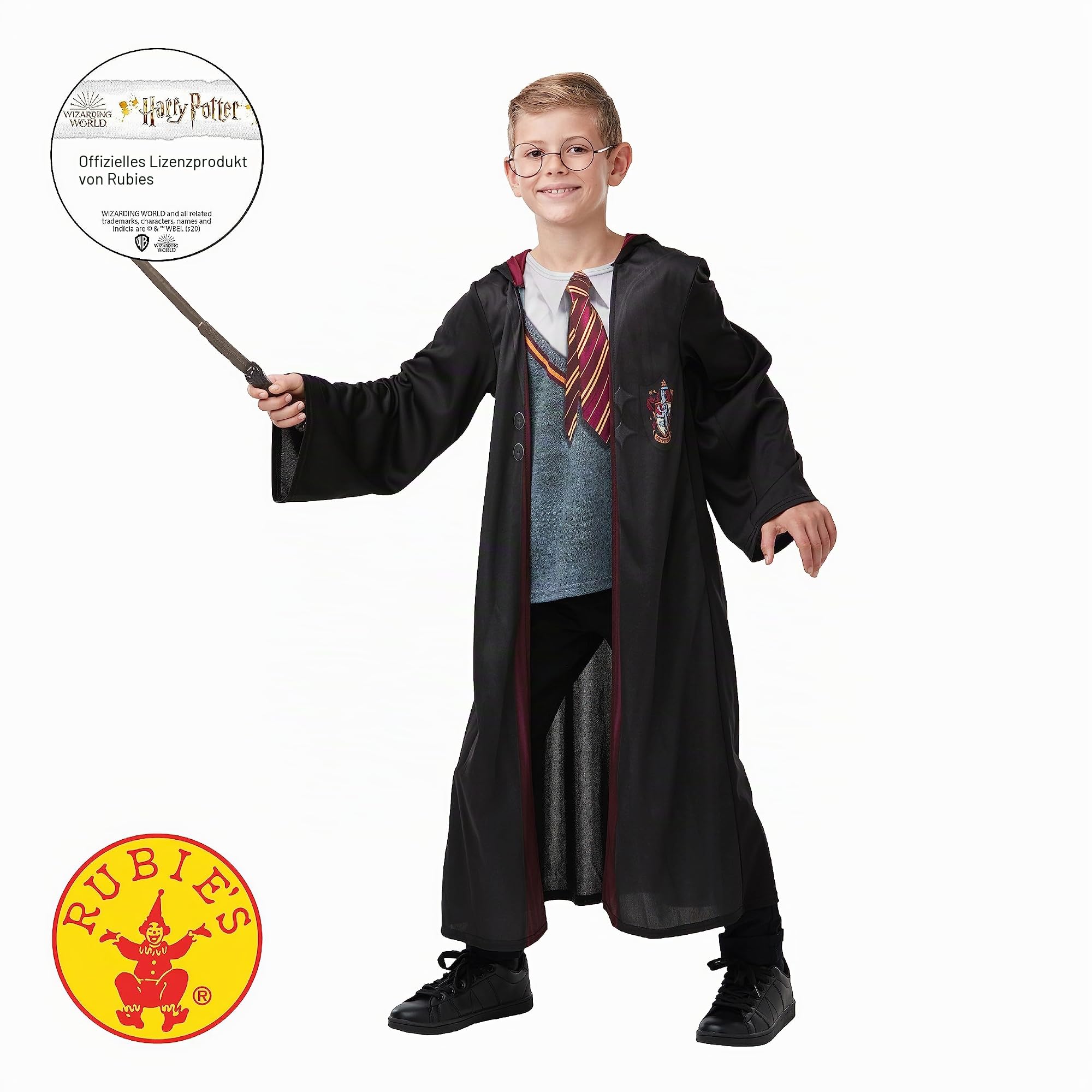 rubie-s-deluxe-harry-potter-gryffindor-umhang-set-9-10-jahre image 2