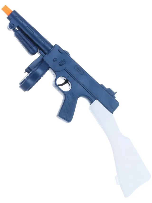smiffys-fever-gangster-tommy-gun-spielzeug-blau-wei image 1