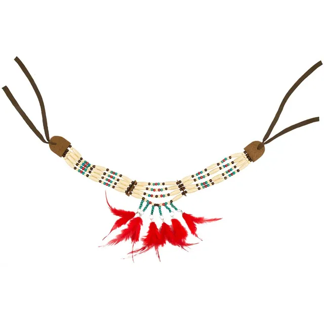 boland-accessories-indianer-halskette-lootah-mit-federn image 1