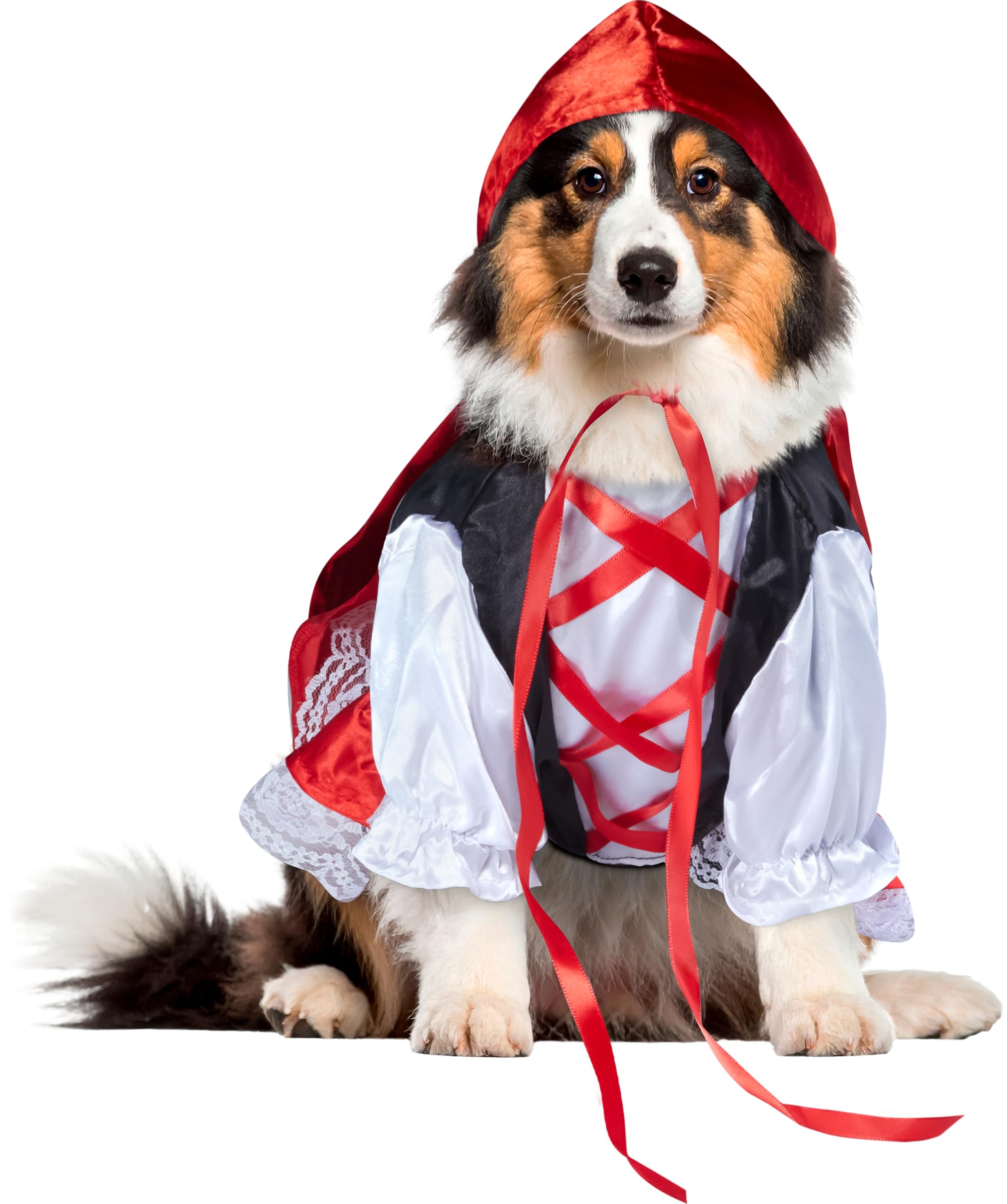 rubie-s-deluxe-rotk-ppchen-hundekost-m-s-rot image 2