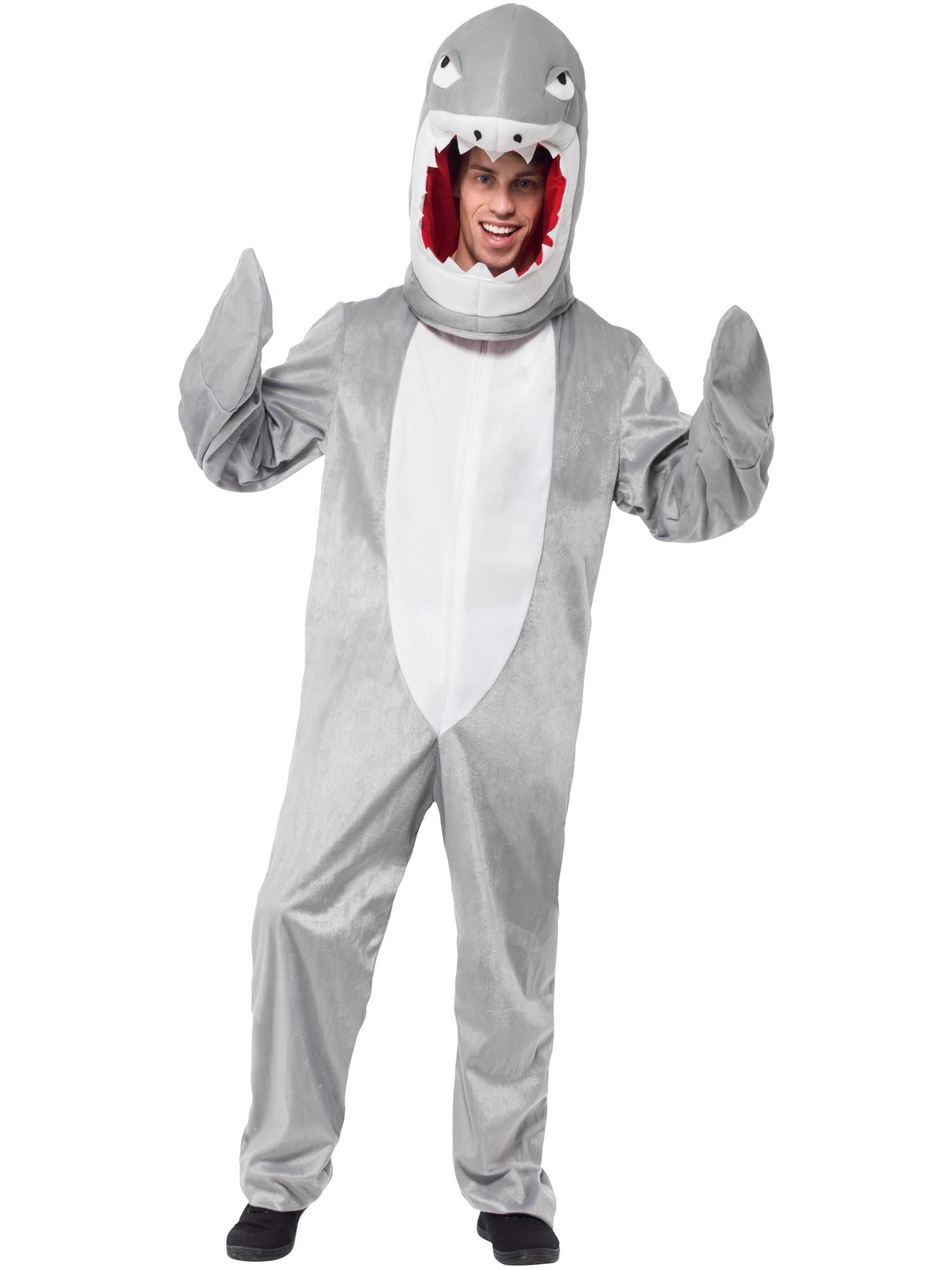 smiffys-fever-shark-kost-m-grau-herren image 4
