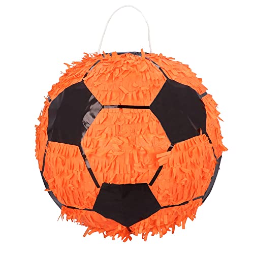 boland-61858-pinata-fu-ball-orange-schwarz-30-cm-bef-llbar image 3