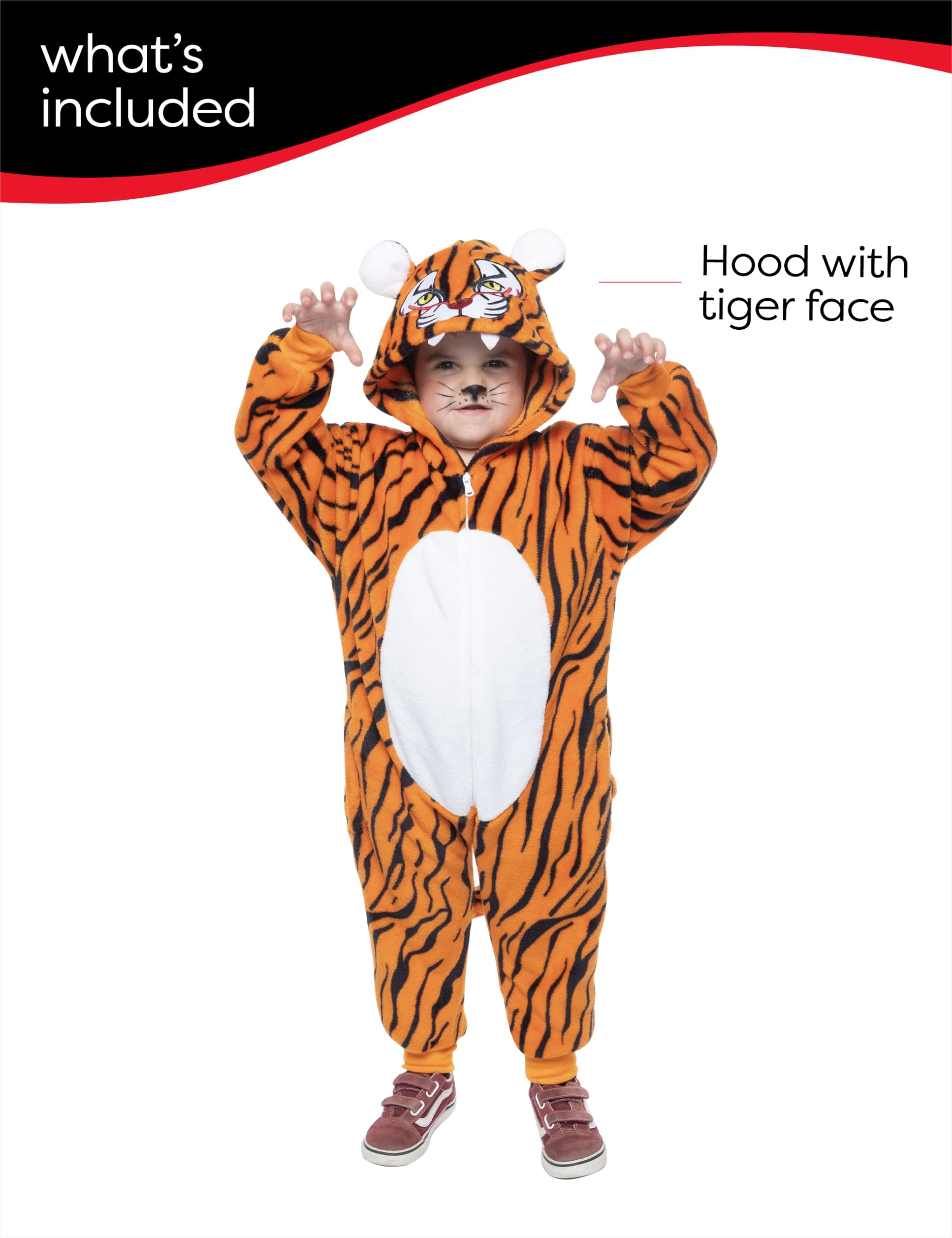 rubie-s-deluxe-bengalen-tiger-kinderkost-m-3-4-jahre-overall image 3