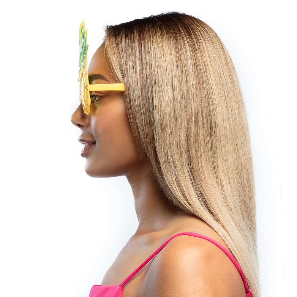 boland-accessories-partybrille-ananas-fruity-gelb-kunststoff image 3