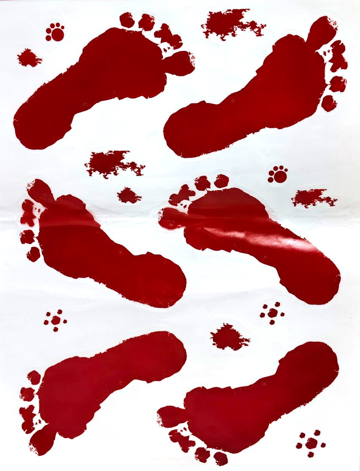 rubies-d-coration-kein-blut-sticker-halloween-deko-set image 1