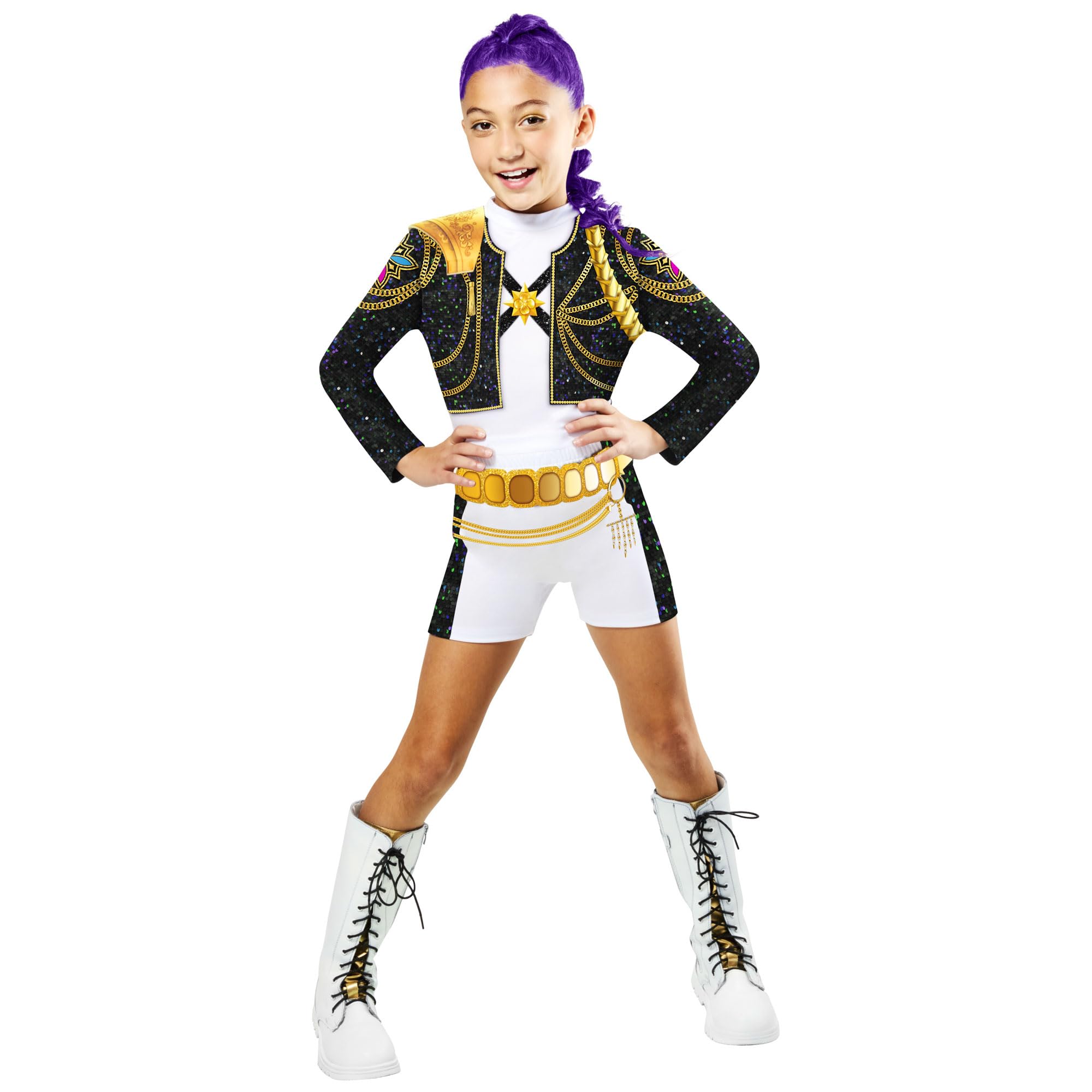 rubies-k-pop-demon-hunters-rumi-kost-m-7-8-jahre-gold image 1