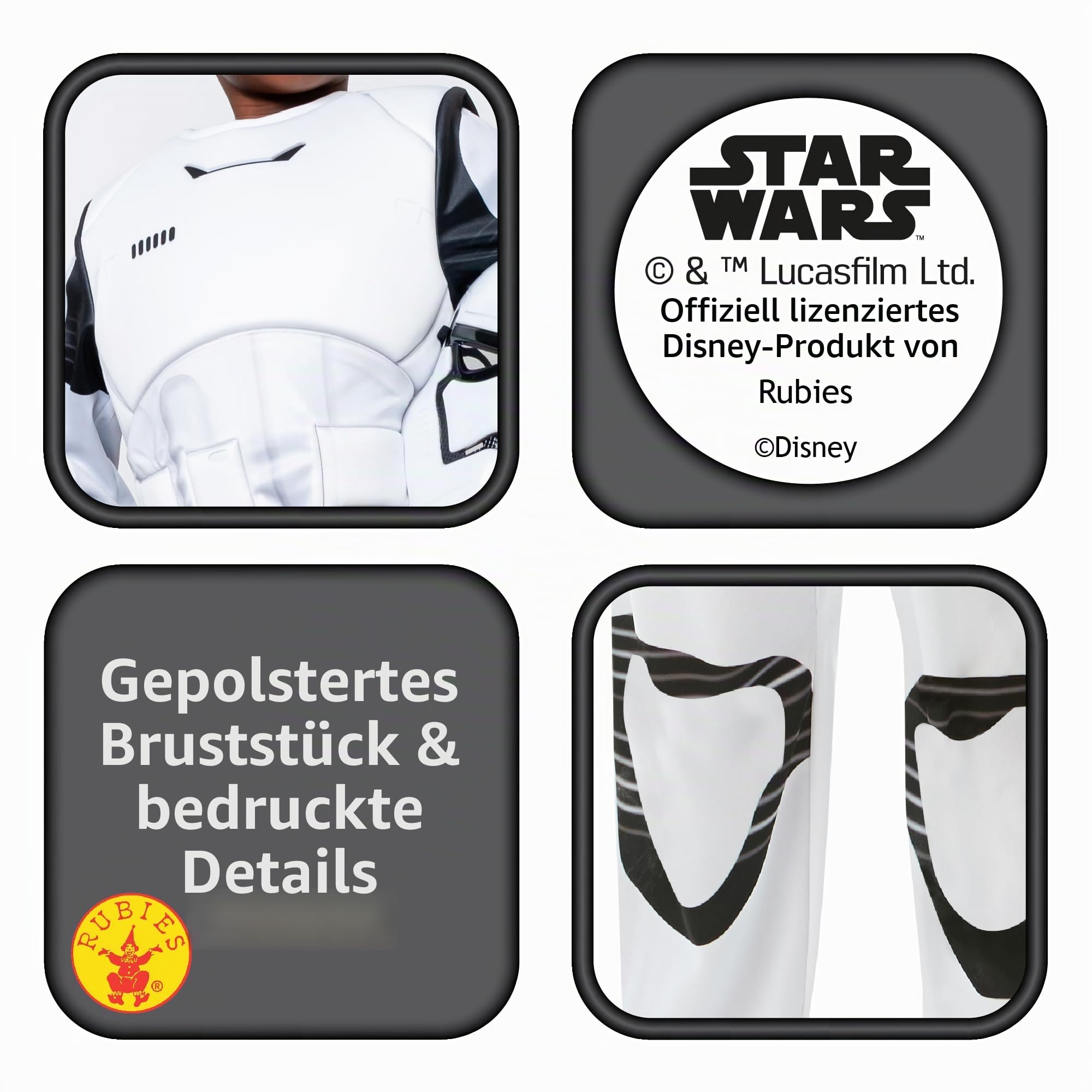 rubie-s-deluxe-stormtrooper-kost-m-kinder-9-10-jahre-star-wars image 3