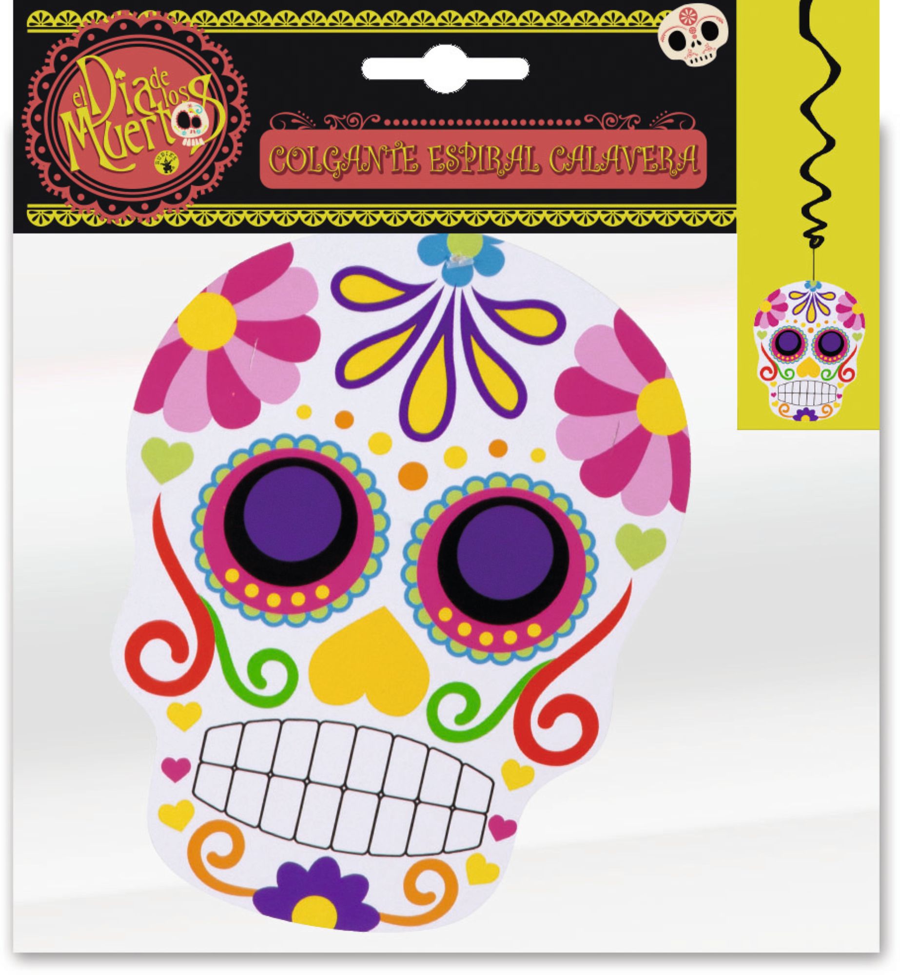 rubies-d-a-de-los-muertos-h-ngedeko-karton-3er-set-bunt image 2