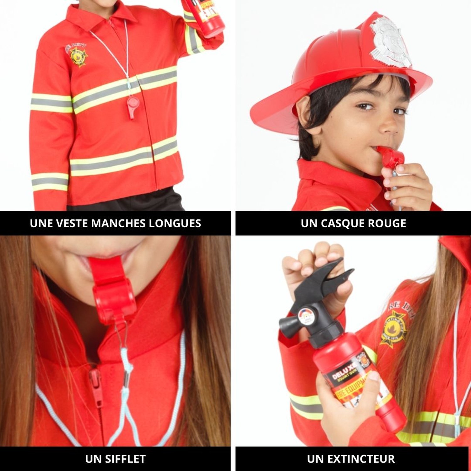 rubies-d-guisements-feuerwehr-kost-m-kinder-5-8-mit-helm image 4