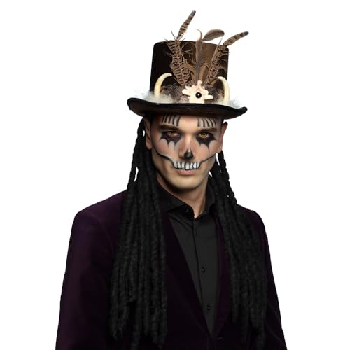 boland-buluku-voodoo-hut-mit-haar-f-r-halloween image 7