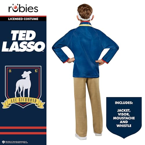 rubie-s-deluxe-ted-lasso-kinderkost-m-9-10-jahre-set-trainer image 8