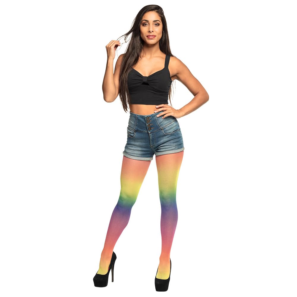 boland-accessories-regenbogen-strumpfhose-50-den-damen image 2
