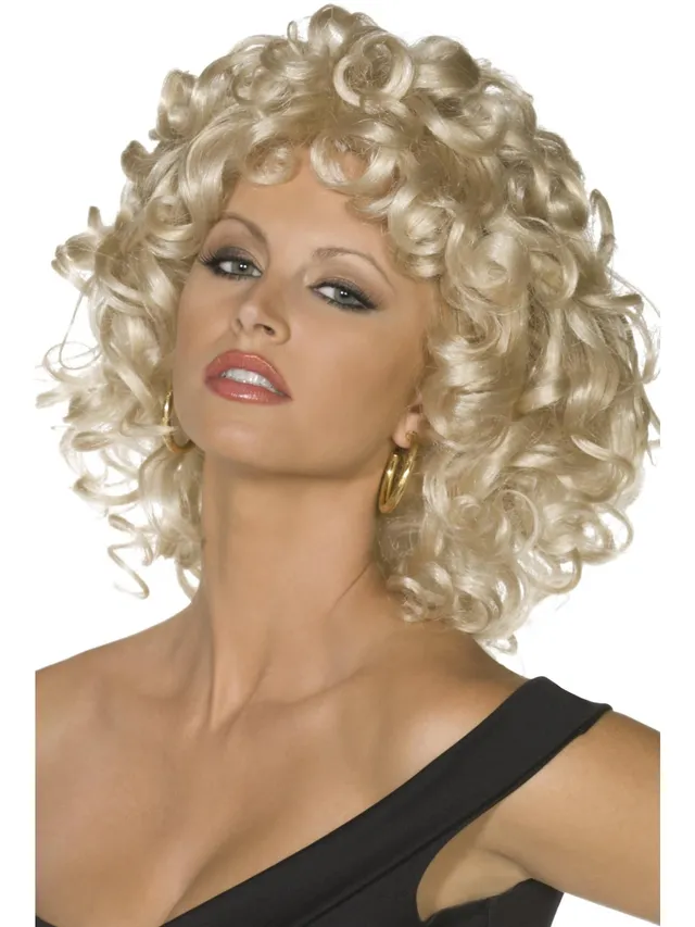 smiffys-fever-grease-sandy-per-cke-blond-lockig image 1