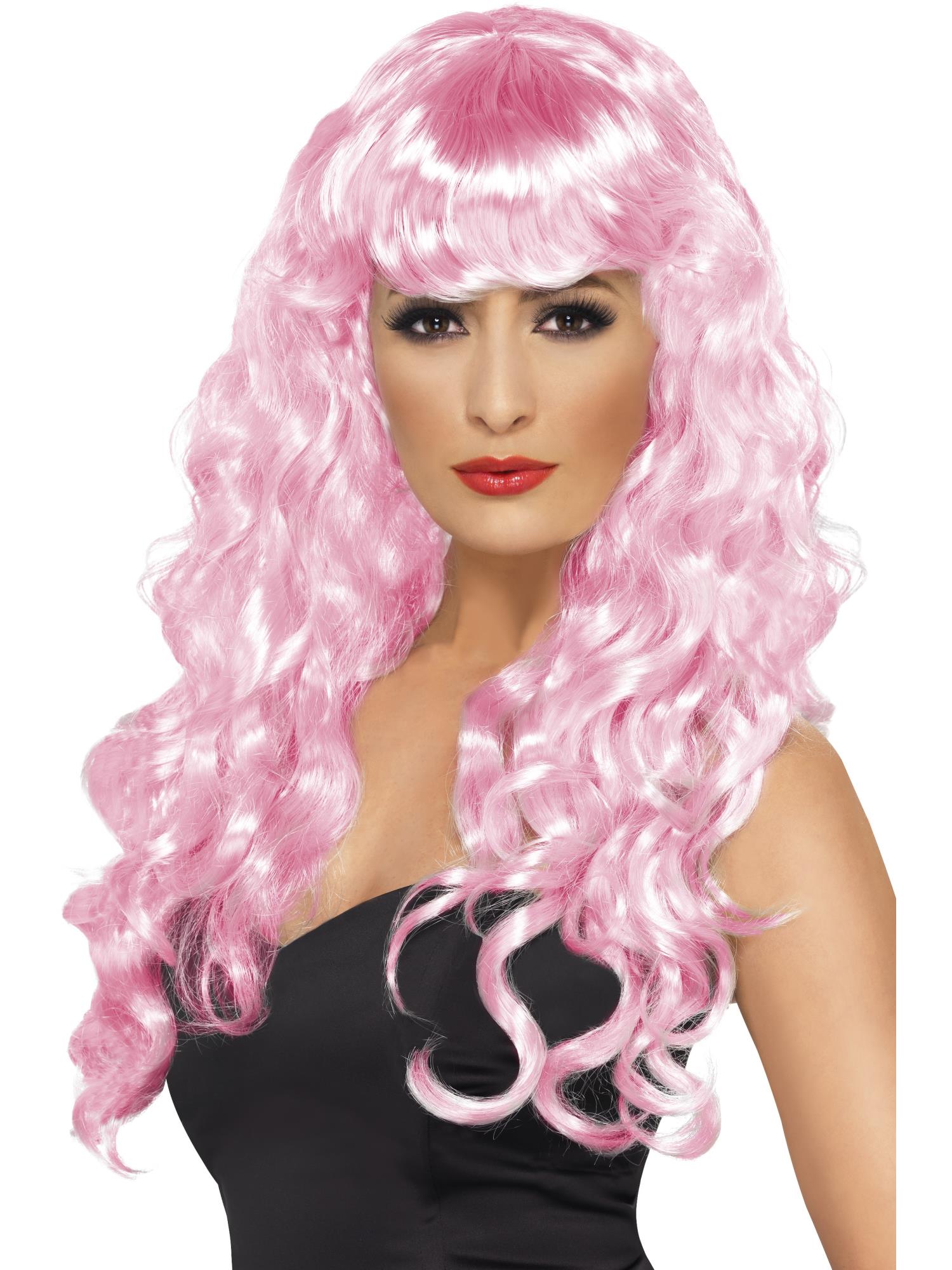 smiffys-fever-siren-per-cke-locken-pony-lila-lang image 7
