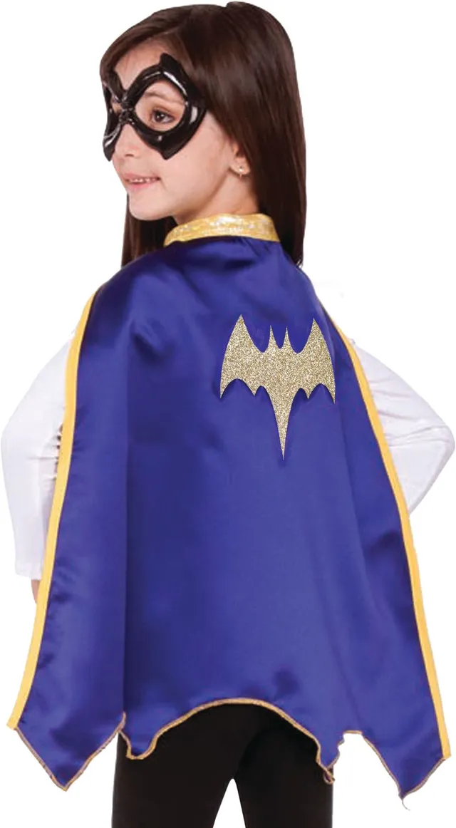 rubies-batgirl-cape-maske-set-lila-klett-kost-m image 1