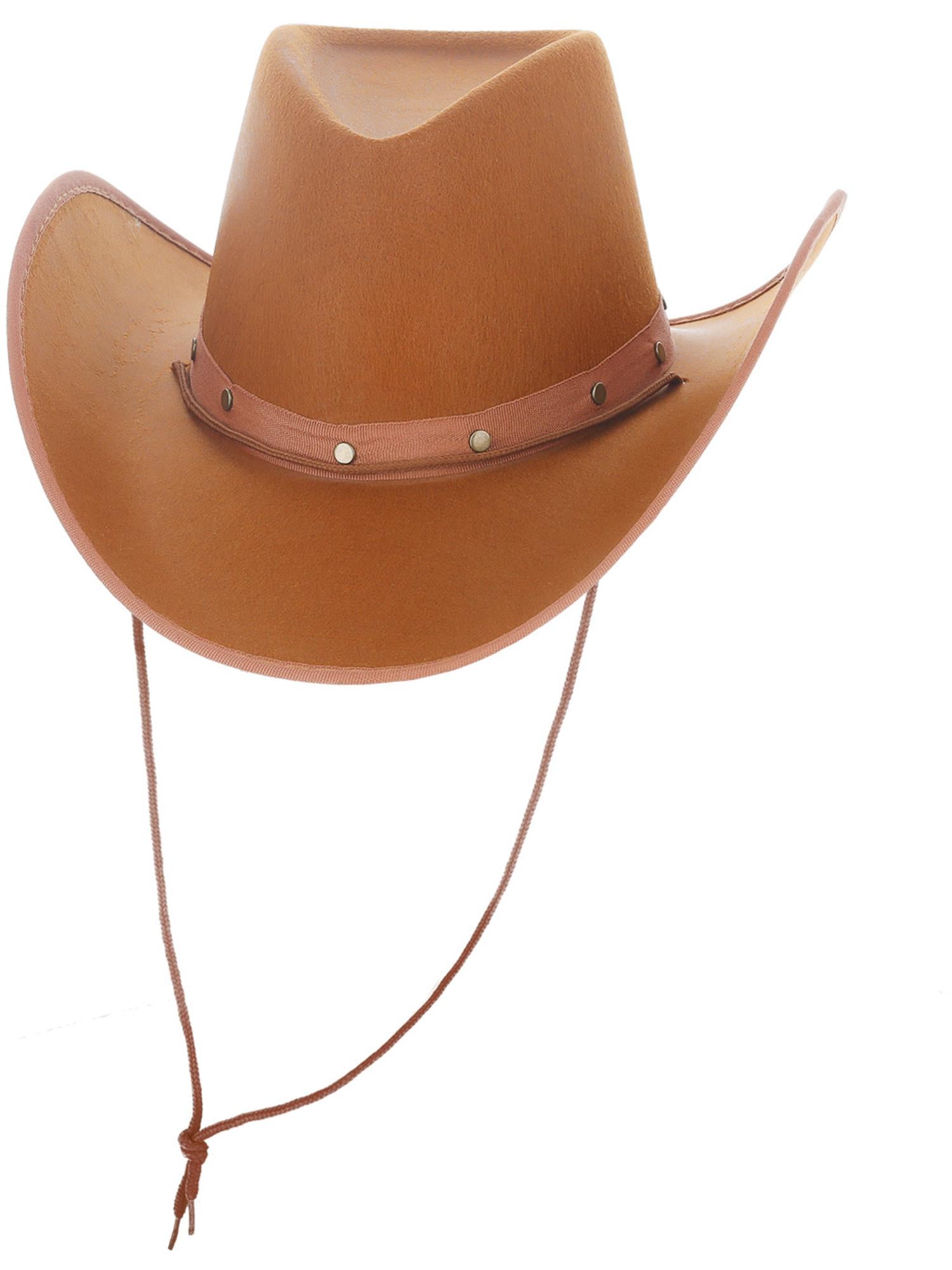 smiffys-fever-cowboyhut-filz-hellbraun-mit-kordel-unisex image 2