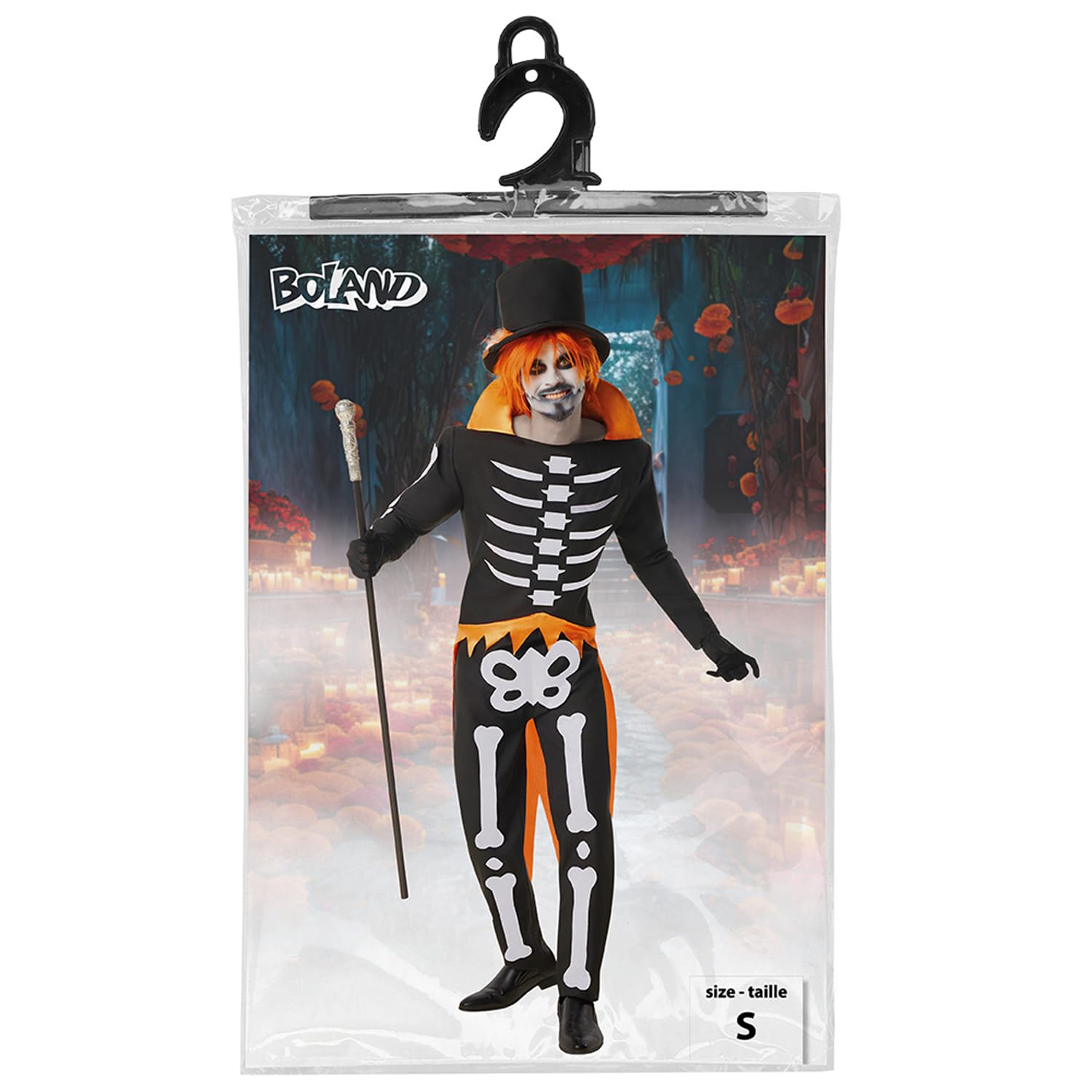 boland-halloween-groovy-skeleton-skelett-kost-m-herren-s image 3