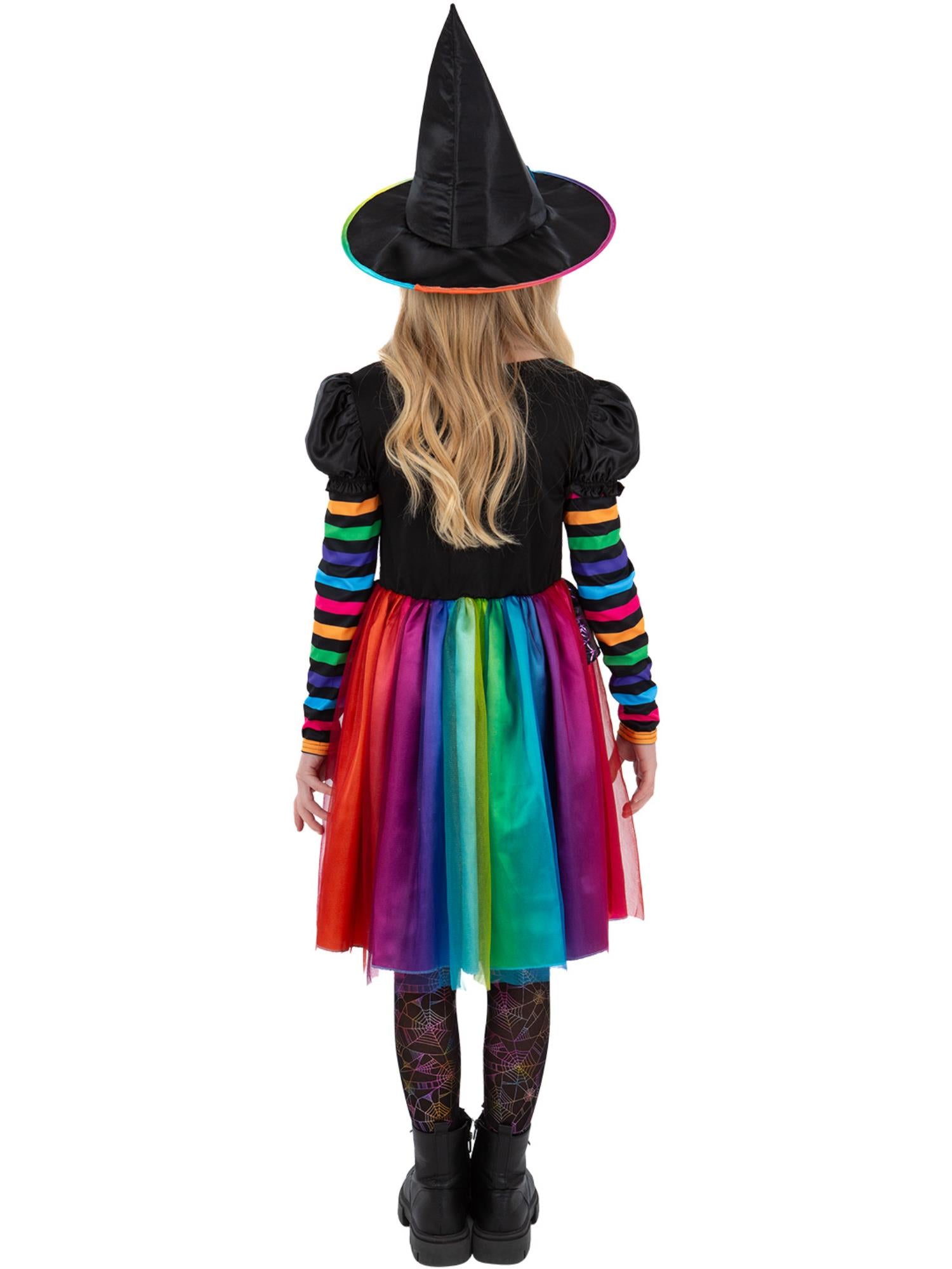 smiffys-fever-rainbow-witch-kost-m-m-dchen-3-tlg-bunt image 2