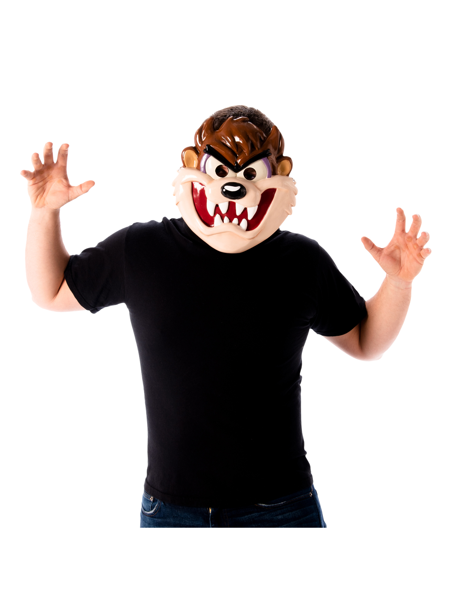 rubies-taz-halbmaske-kinder-pvc-karnevalsmaske-ab-6-jahren image 1