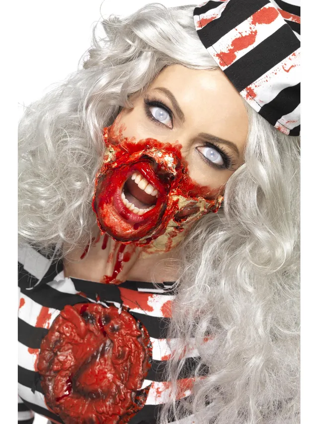 smiffys-makeup-fx-zombie-liquid-latex-kit-schminkset-4x29-5ml image 1