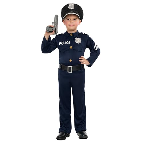 boland-polizist-kinderkost-m-3-4-jahre-4-teilig image 3