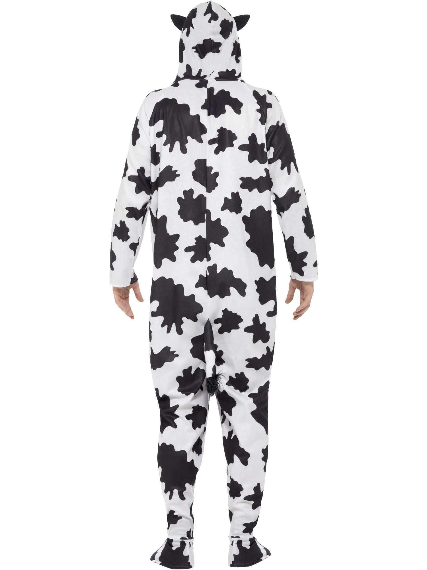 smiffys-fever-kuh-kost-m-schwarz-weiss-overall-gr-m image 2