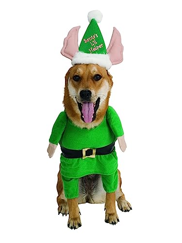 rubie-s-deluxe-santa-s-helper-hundekost-m-xl-elf image 3