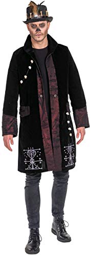rubie-s-deluxe-voodoo-jacke-herren-samtoptik-gr-58-schwarz image 2