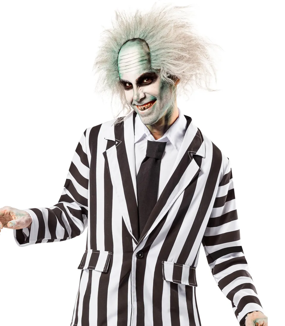 rubie-s-deluxe-beetlejuice-per-cke-kost-m-grau-einheitsgr-e image 1