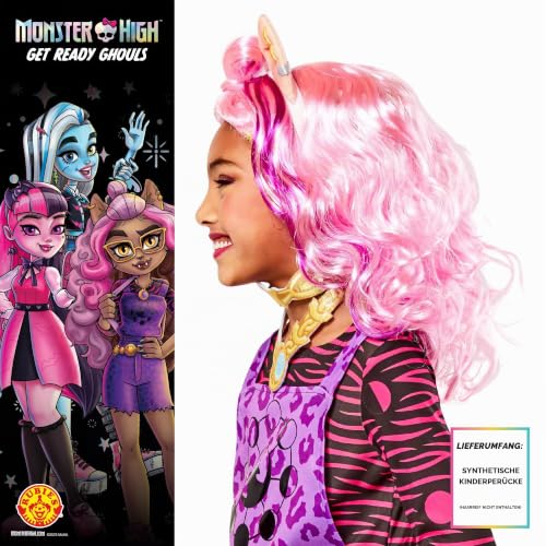 rubie-s-deluxe-clawdeen-per-cke-m-dchen-monster-high-wolfsohren image 7